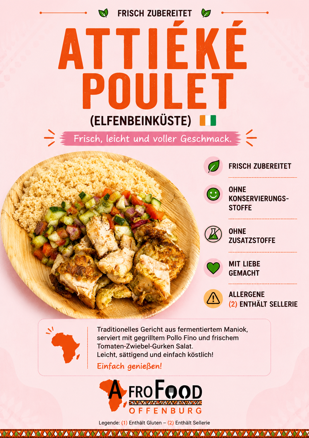 🇨🇮 Attieke Poulet (2) (Elfenbeinkuste)
